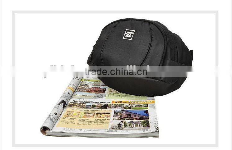 2015 New Hot Selling Fashion Black Waist Bags WB004