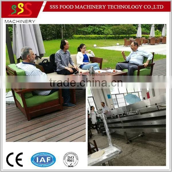 High cost-effective Pancake Kubba Flatbread Making Machine Film forming machine Grasping cake machine