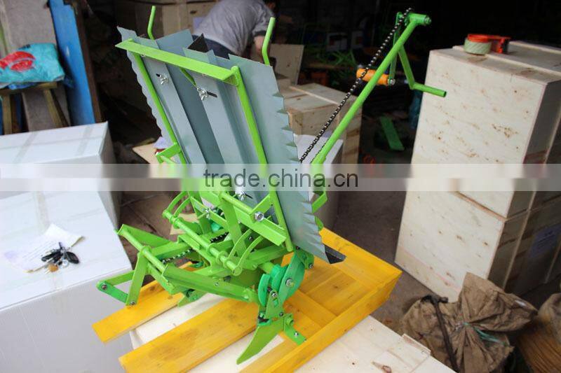 100% Hot Sale Agricultural machinery 2Rows Fast Planting Speed Manual Rice Transplanter from China!!!