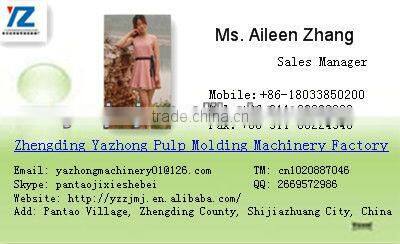 paper pulp shoe tray forming machine/shoe tray moulding machine