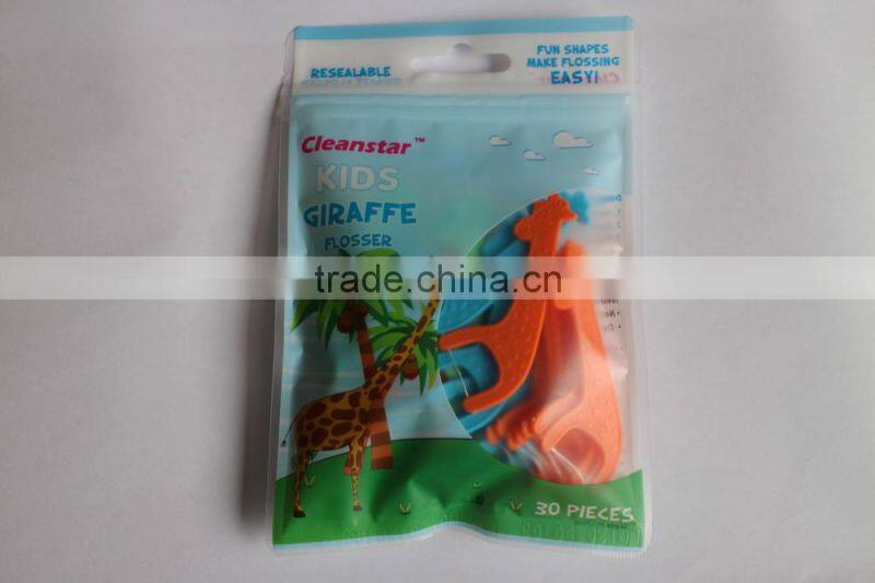 30pcs a Bag Individual Dental Floss Pick