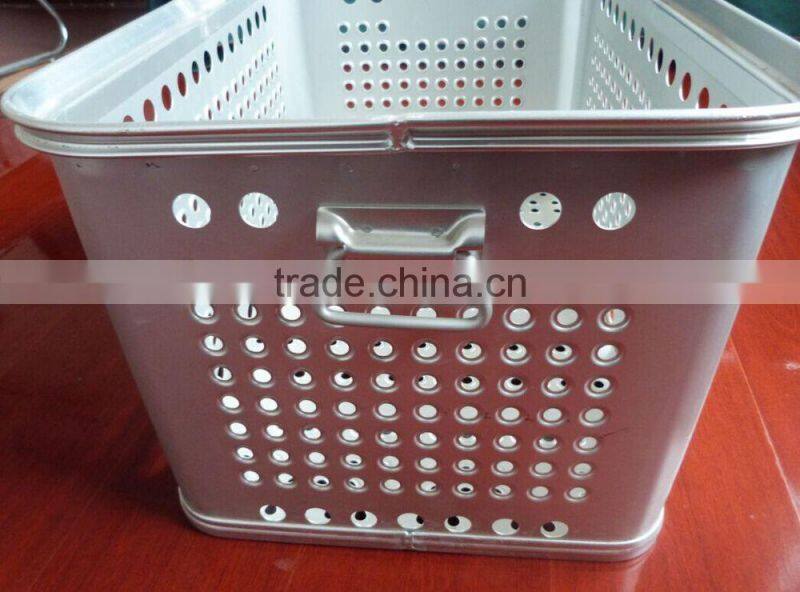 Aluminum Maritime seafood transfer container, storage tool for cargo