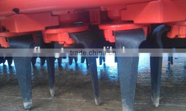 China made high quality 180hp farm tractor pto driven heavy duty power harrow cultivators