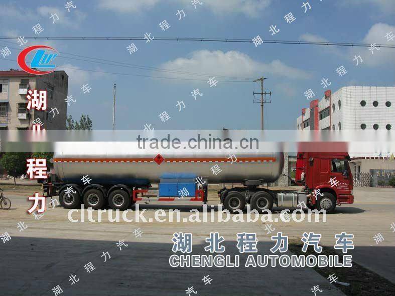 Tri-axle LPG pressure vessel semi-trailer for sale