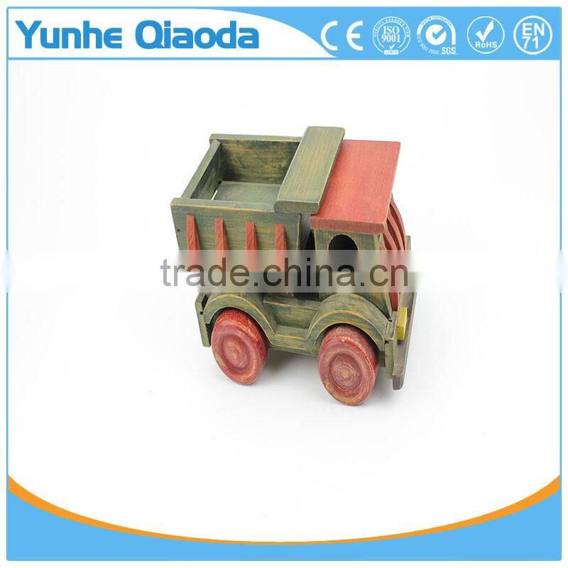 Dumper Truck Wooden Toy Vehicle Encourages hours of imaginative play