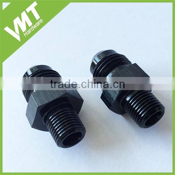 Black Blue Anodized AN4 M10*1.5 AN Fittings 4AN to 1/8 NPT