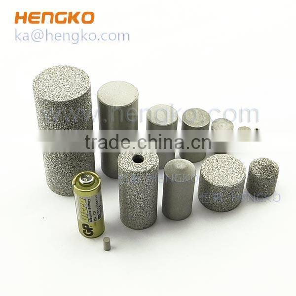 Sintered 304 316L stainless steel precise oil filter