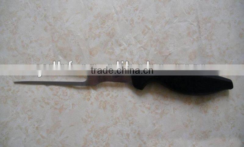 K490 stainless steel long fork,good quality meat fork