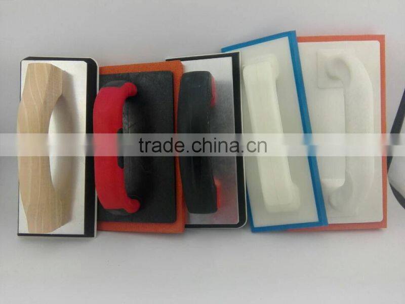 High density orange masonry float with plastic handle sponge plastering trowel plastic pontoon floats