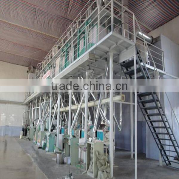 Complete set whole wheat flour machine price for whole meal whole wheat with bran flour milling