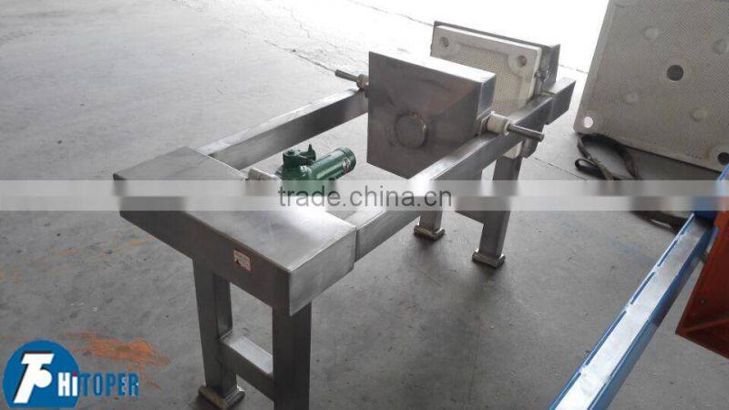 stainless steel filter press machine for medicine slurry