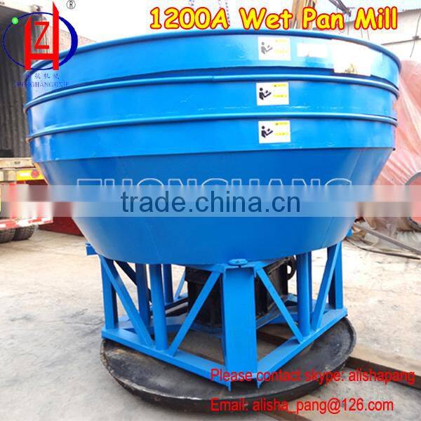 China Made Edge-Milling Machine for Gold Ore, Gold Milling Machine for Sale