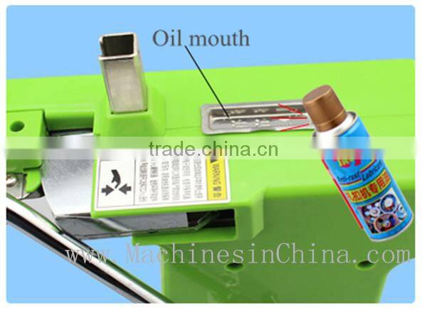 Aluminum Nail Binding Machine ,Plastic Bag Binding Machine, Plastic Bag Sealing Machine widely used for Supermarket, Fruit Shop