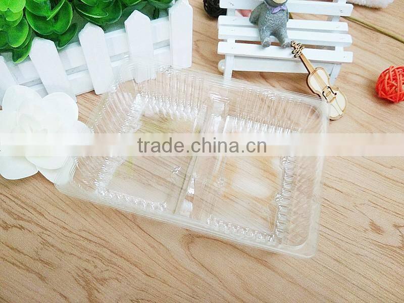 Cookie blister plastic packaging inner tray with dividers