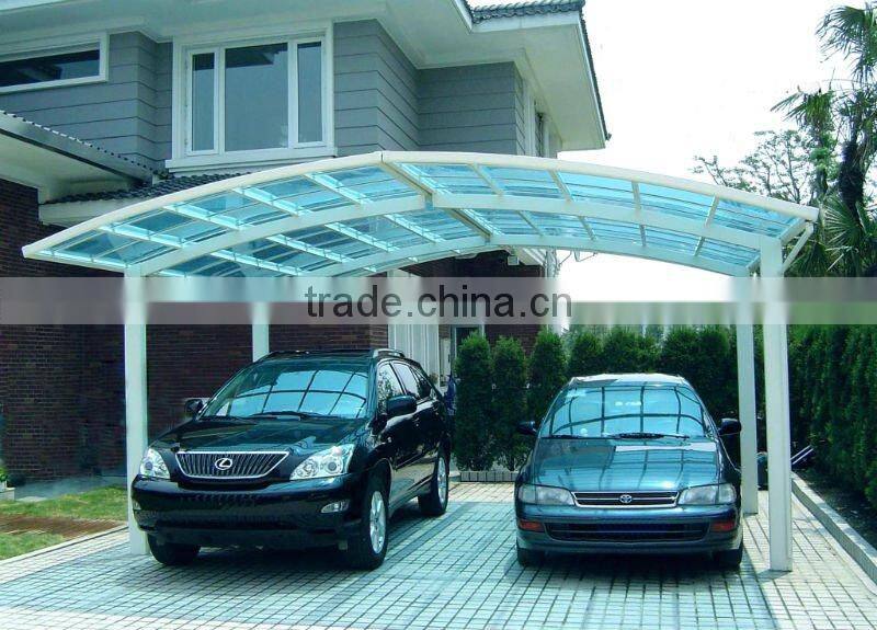 prefabricated mobile light steel structure carport/garages/canopies