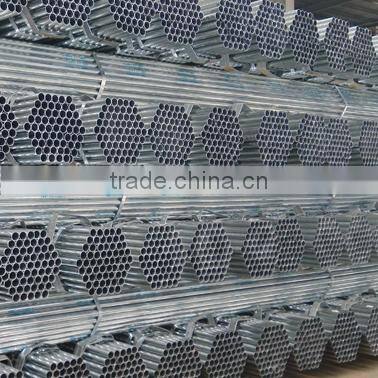 round gi threaded pre galvanized pipe 75mm