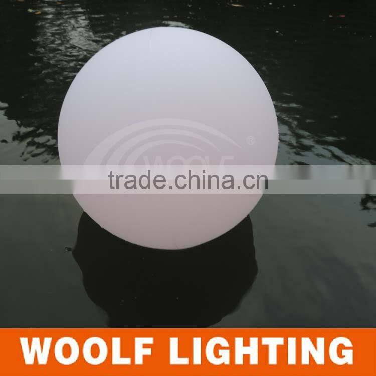 D30cm Waterproof IP68 low power swimming pool led light ball