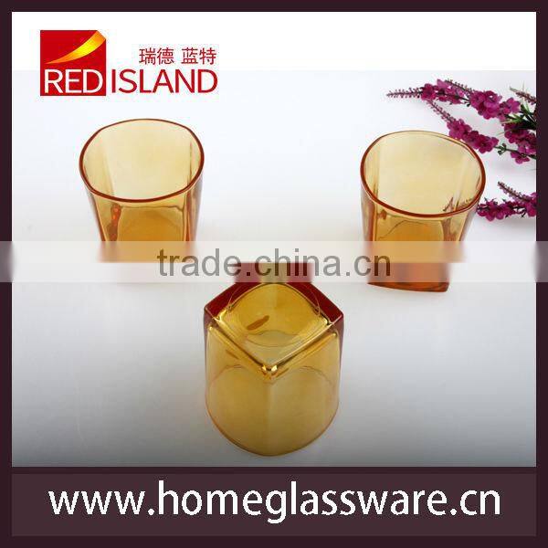 spray color whisky mini glass cup square cup