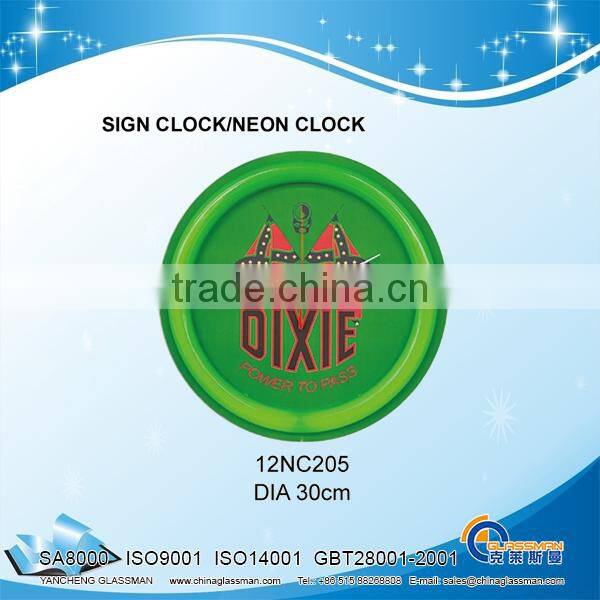 TRADEMARK NEON CLOCK 12NC205