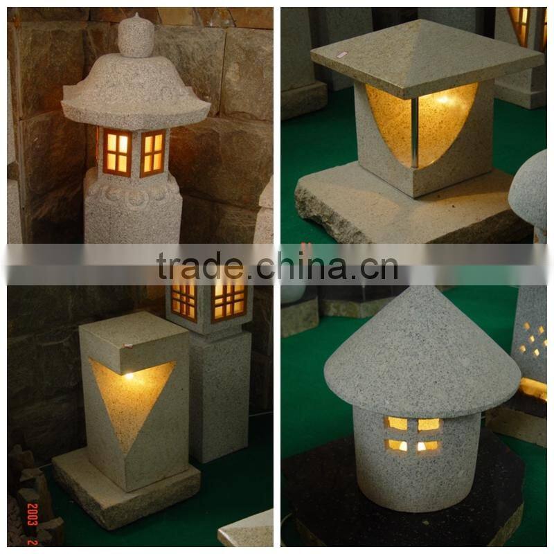 Granite Stone Garden Lantern