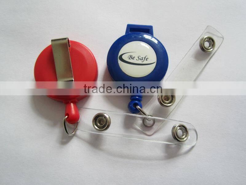 Plastic Badge Reel Keychains