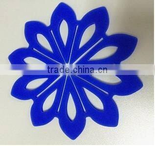 2016 new silicone cork placemats and coasters table mat