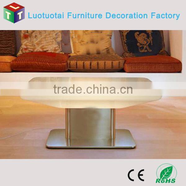 led bar table/remote control battery operated 16 color change led bar table