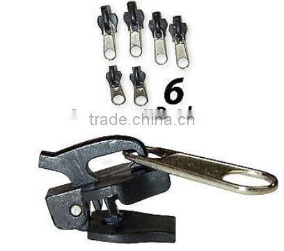6PCS Zippers instantly Plastic Zippers