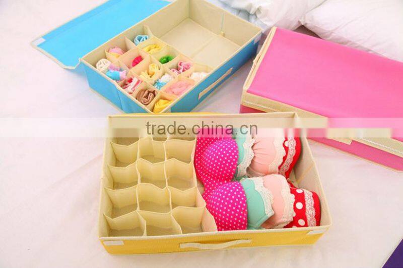Q1079 Multifunctional folding underwear storage box
