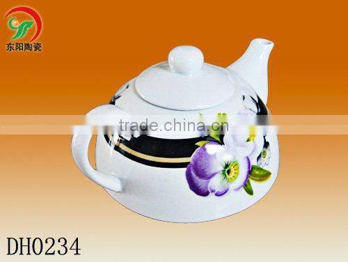 wholesale porcelain chaozhou porcelain teapot with custom logo