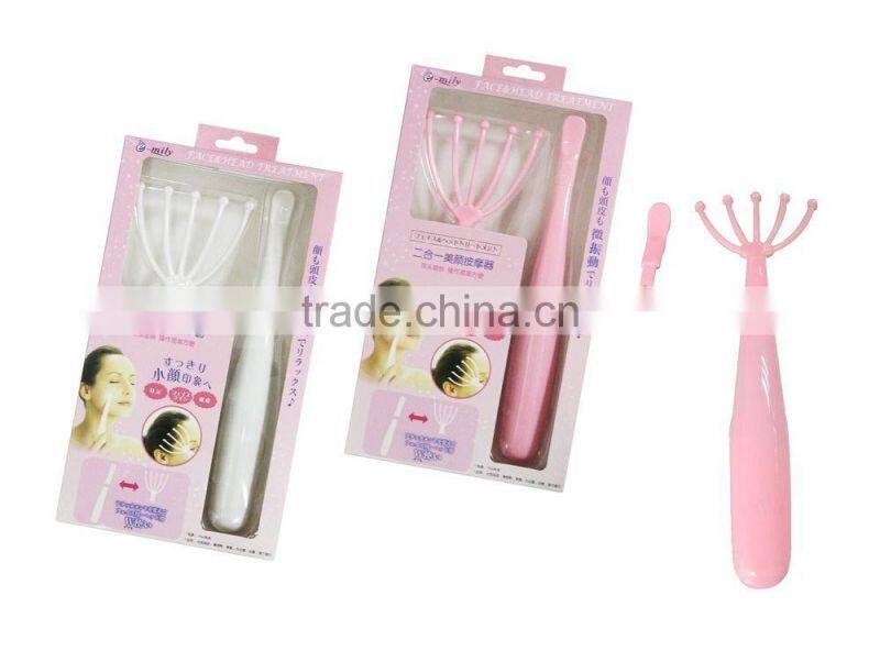 Mini Portable Electric Vibration Head Massager Face-lift Massager Battery Automatically Electric Head & Face Massager