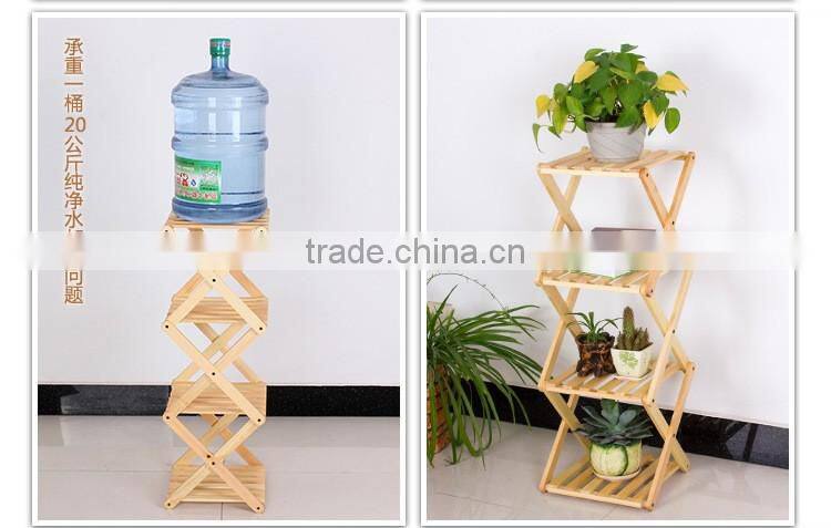 hot selling wooden flower shelf