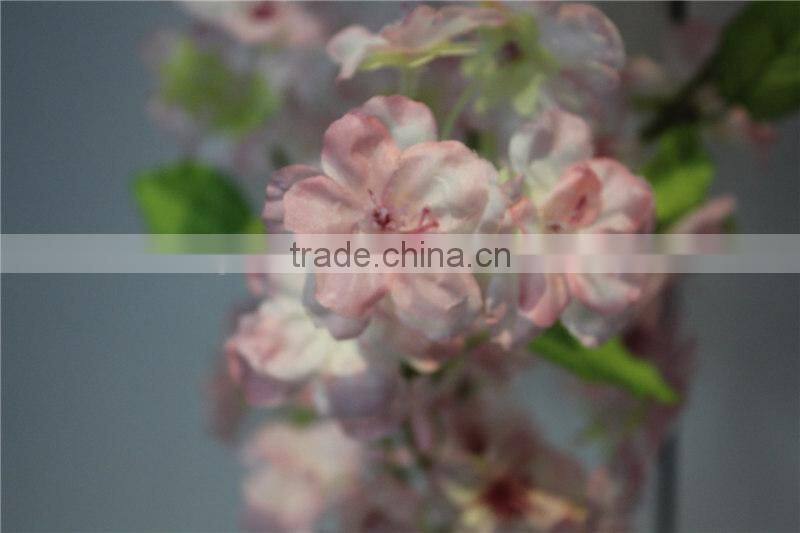 dry flower artificial cherry blossom fabric flower