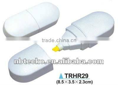 Best selling 5 in 1 Highlighter Pen in plastic bottle