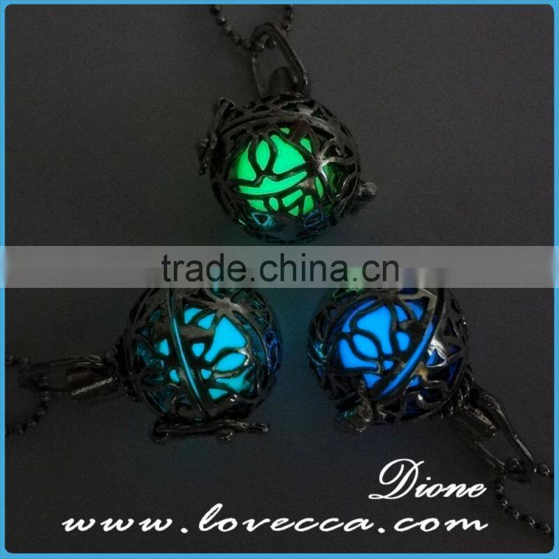Wholesale accessories pendant infinity necklace Luminous jewelries necklace Flashing