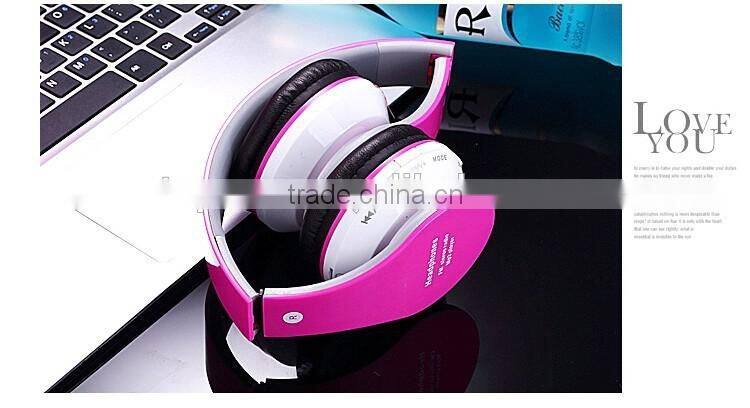 Cheap stereo mp3 wireless headphone ,stereo wireless bluetooth headset, earphone headphone bluetooth with micrphone
