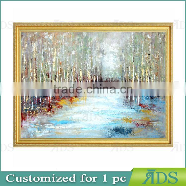 Wholesale Abstract Natural Trees Canvas Oil Painting