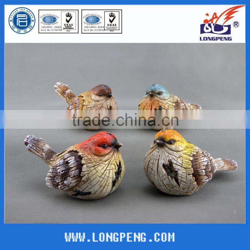 High Quality Resin Garden Bird Ornaments