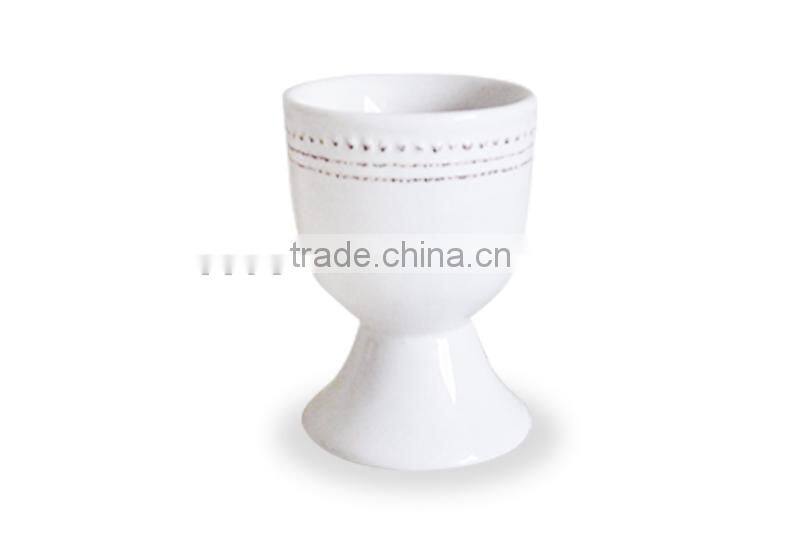 Cheap Ceramic White Egg Cup