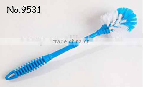Long handle plastic toilet brush cleaning brush