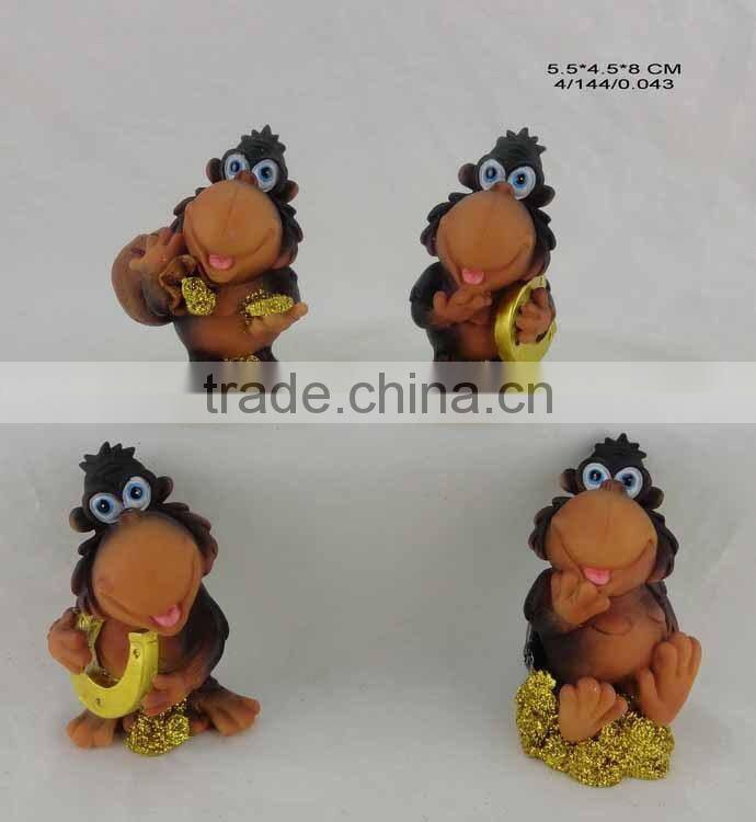 2016 Russia Resin monkey figurines wholesale