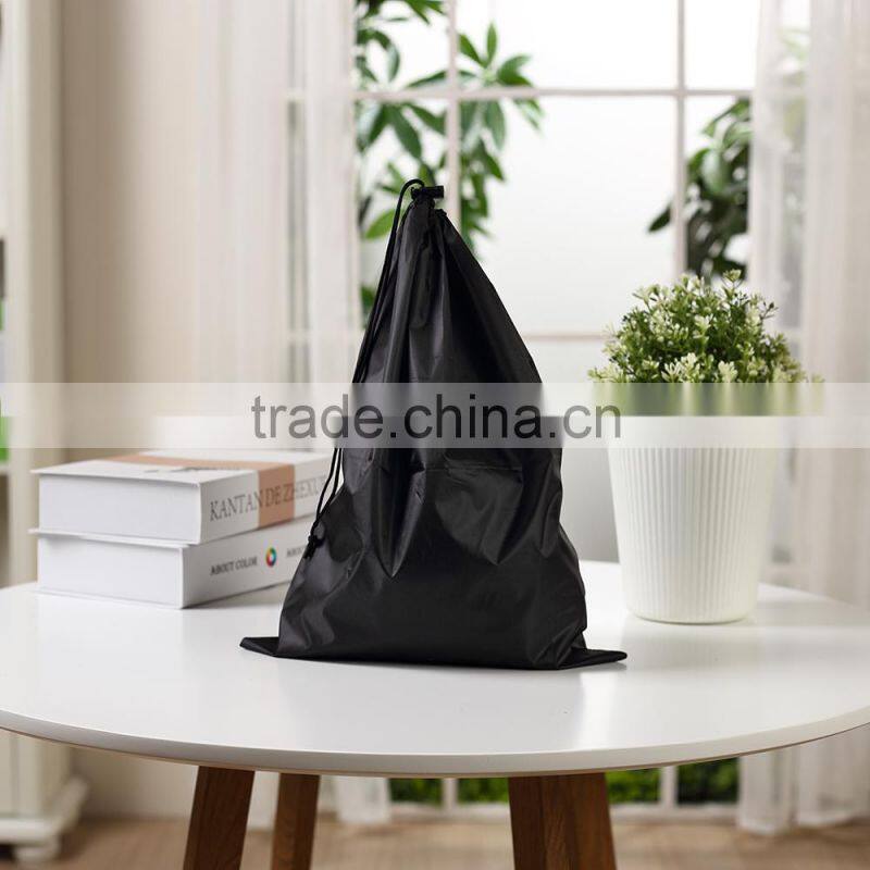 Promotion custom made polyester waterproof drawstring bag