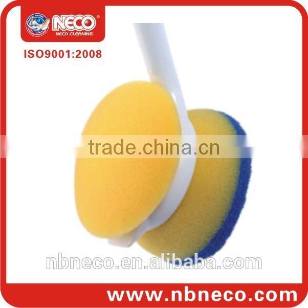 sponge scrubber double use brush