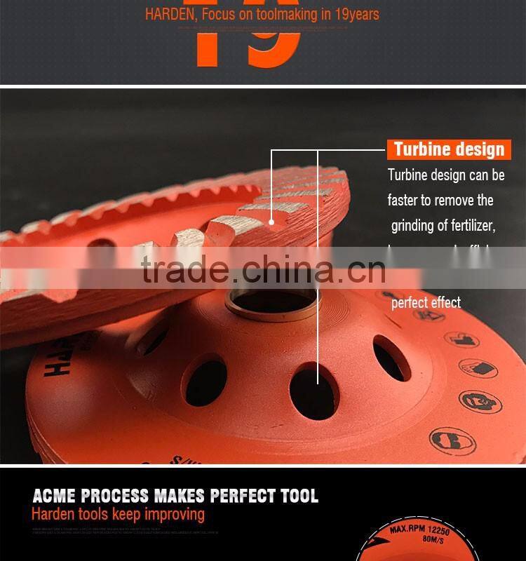 Professional Diamond cup grinding wheel