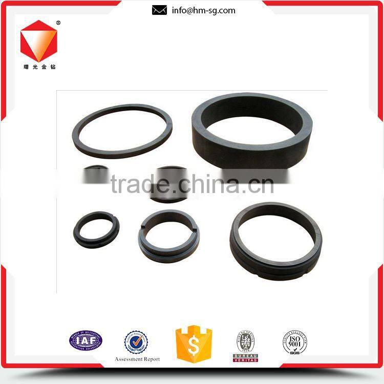 Low price good-hardness high purity graphite carbon casting ring