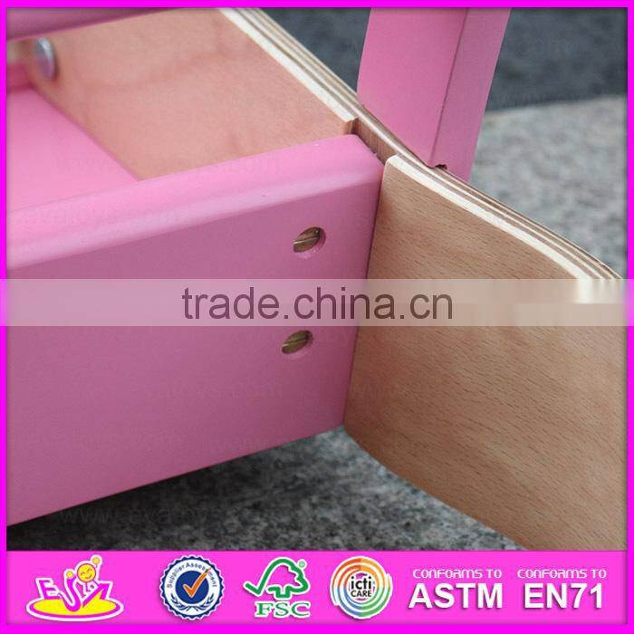 1-2-3 Grow With Me Wooden Educational Walker Toy for Baby,Wholesale Promotional Wooden Baby Walker W13C013A