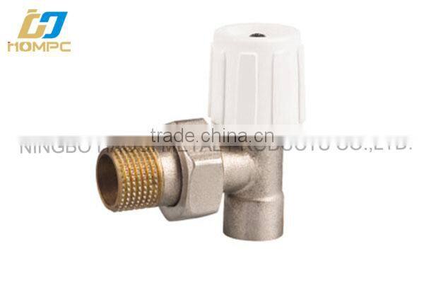 chromed brass radiator valve cap