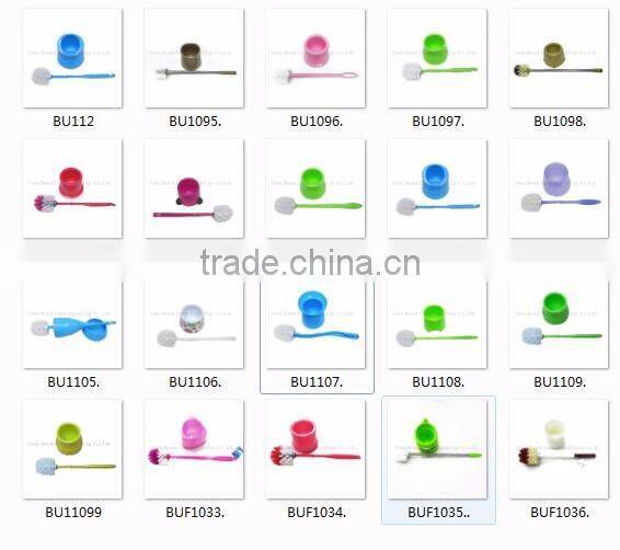 Plastic Toilet Brush Set