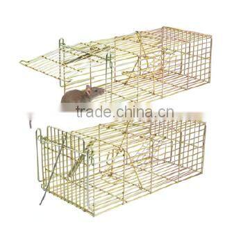 humane live multi catch wire mesh metal mouse rat animal trap cage SX-5012