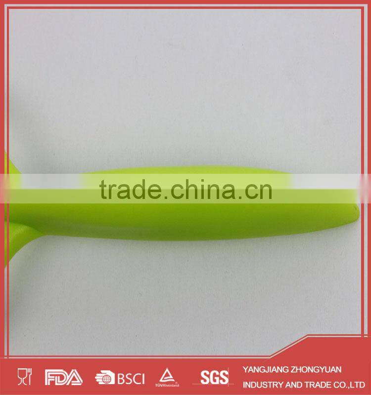 Fancy Y shape ceramic vegetable peeler with plastic handle